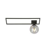 Emibig Plafonnier Imago Acier Noir | Convient pour 1x E14 - Max 10W