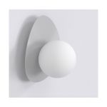 Emibig Applique Murale Ovo Acier Gris | Convient pour 1x G9 - Max 8W