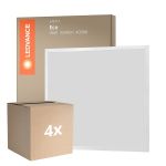 Lot 4x  Ledvance Panneau LED Eco 36W 3600lm 840 Blanc Froid | 60x60cm - UGR <22