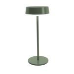 Eglo Lampe De Chevet Simeri Acier Vert 3W 250lm - 830-860 Variable Blanc | IP44 - Touch Dimmable - USB-C