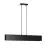Emibig Suspension Luminaire Gentor Acier Noir | Convient pour 3x E27 - Max 15W