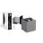 D'Lite Applique Murale Nova Aluminium Gris Up & Down 4.9W 480lm - 830 Blanc Chaud | IP54 - Angle de faisceau réglable