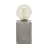 Eglo Lampe De Chevet Prestwick Béton Gris | IP20 - Convient pour 1x E27 