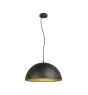 SLV Forchini M 50 Suspension Luminaire Acier Noir | Convient pour 1x E27 