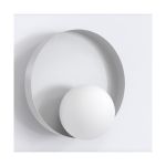 Emibig Wandlamp Kido Staal Wit | Geschikt voor 1x G9 - Max 8W